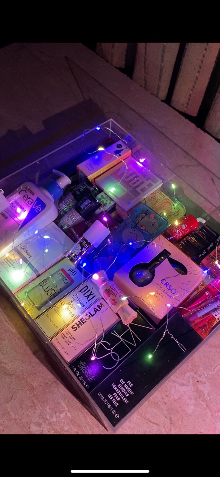 Acrylic Makeup Box