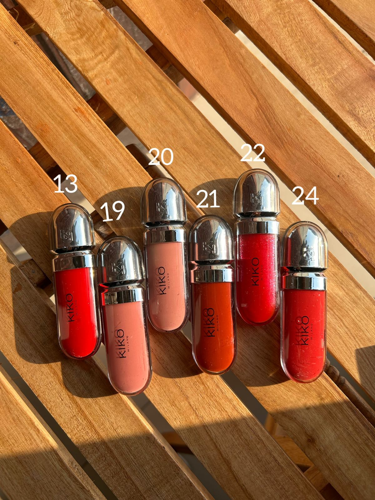 Kiko Milano glosses