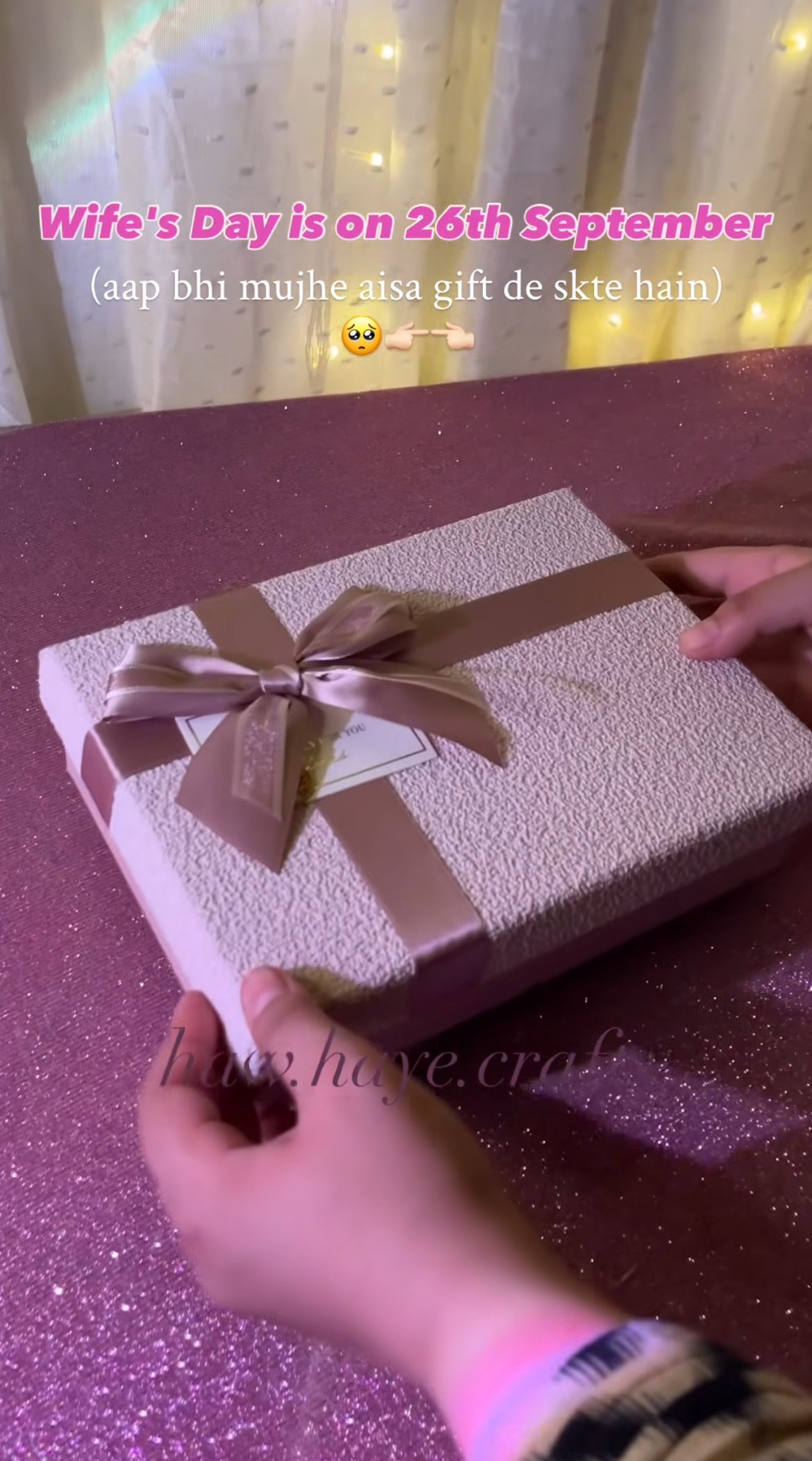 Cute Little Wife's Day Box