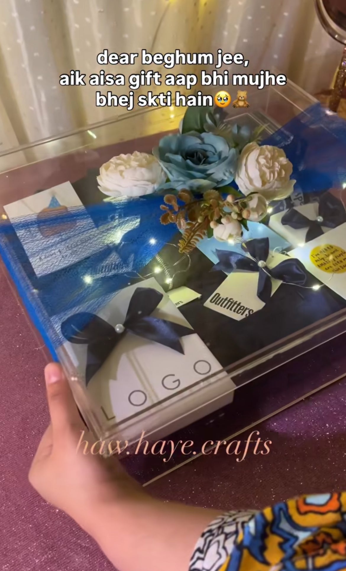 Essentials Acrylic Box For Him