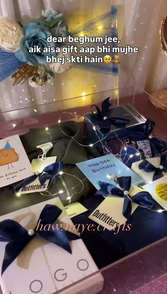 Essentials Acrylic Box For Him