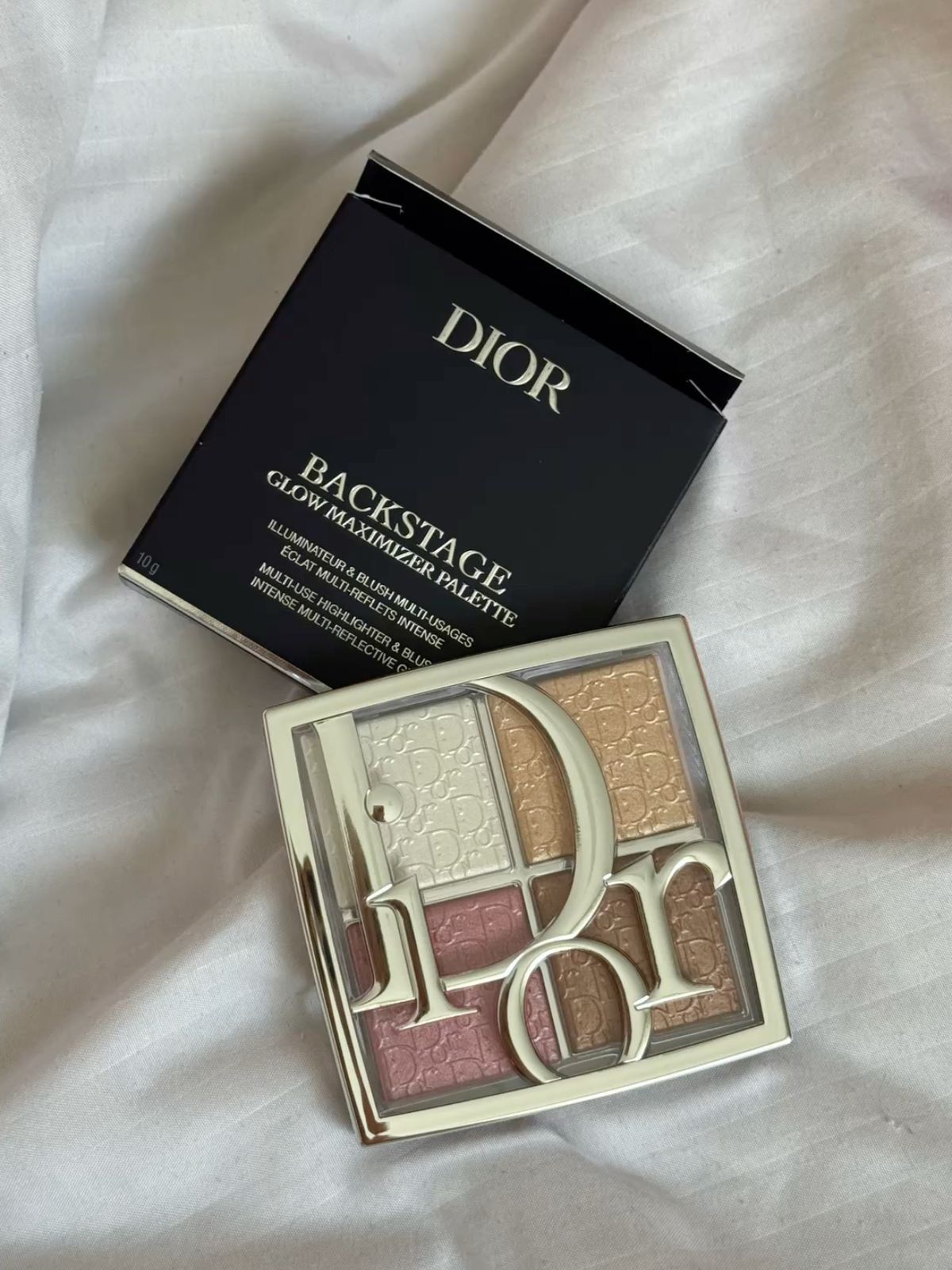 Dior backstage highlighter palette