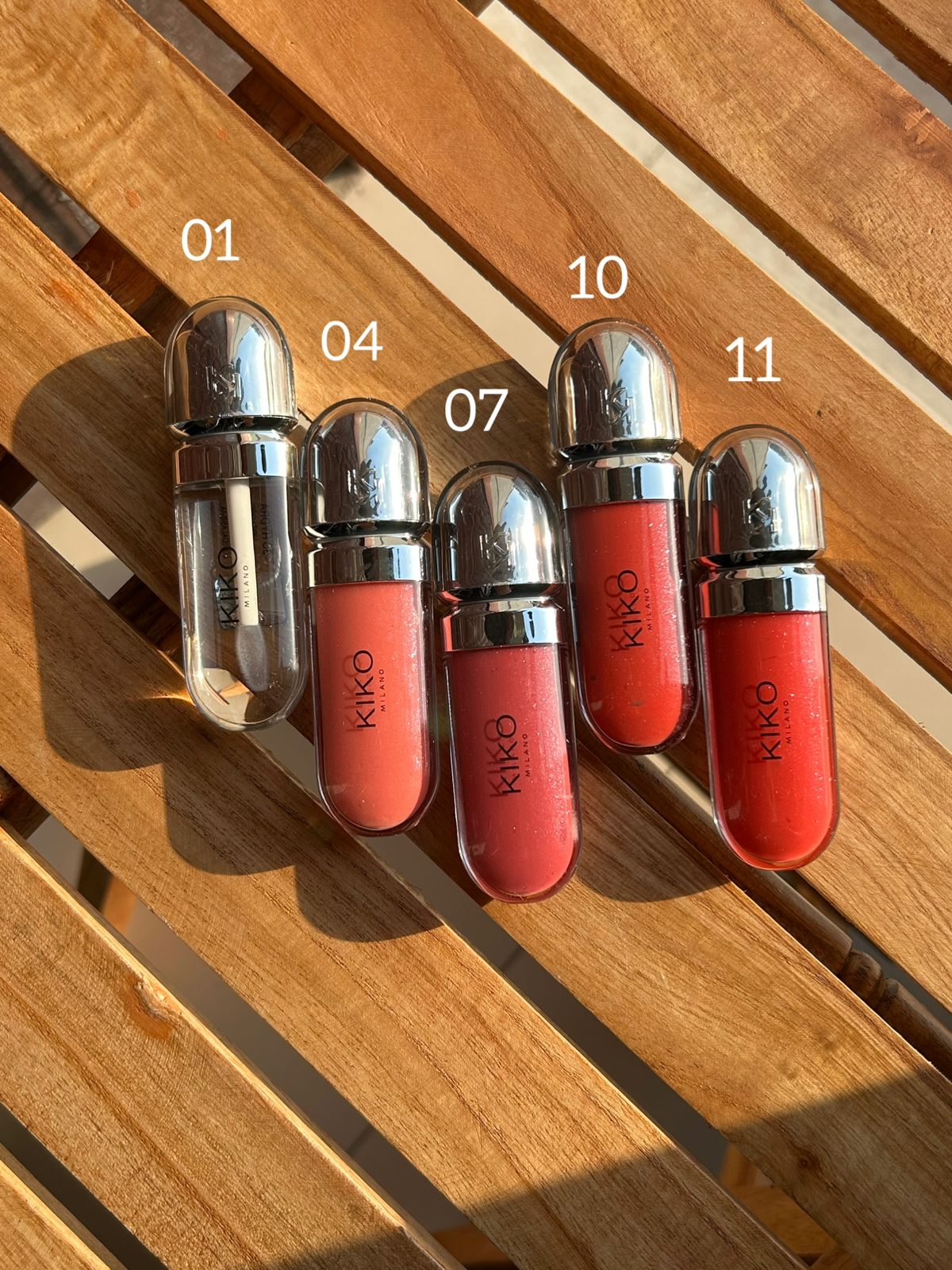 Kiko Milano glosses