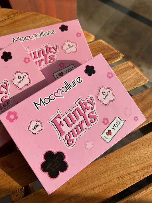 Funky Girl Blush Palette (6 colors)