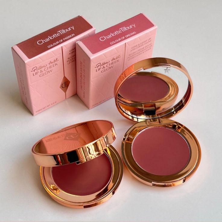 Charlotte tilbury pillow talk lip and cheek glow