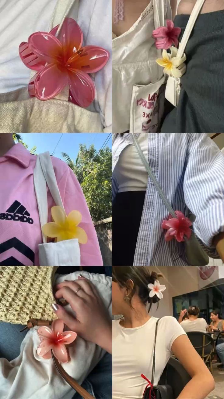 Flower clips