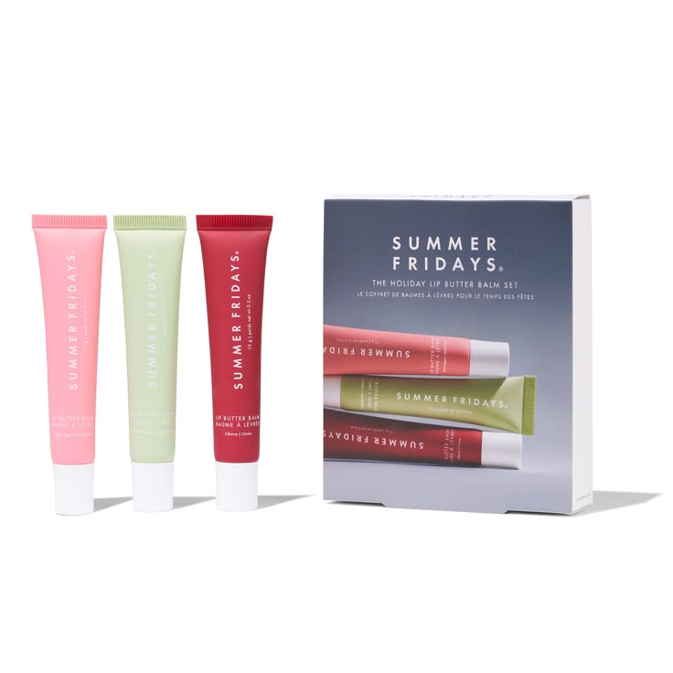 Summer Friday holiday lipbalm set